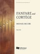 Fanfare and Cortege Organ sheet music cover